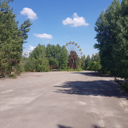 Das Riesenrad in Prypjat