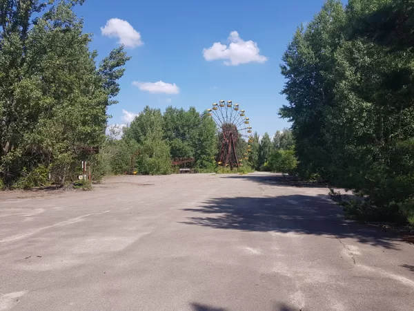 Das Riesenrad in Prypjat